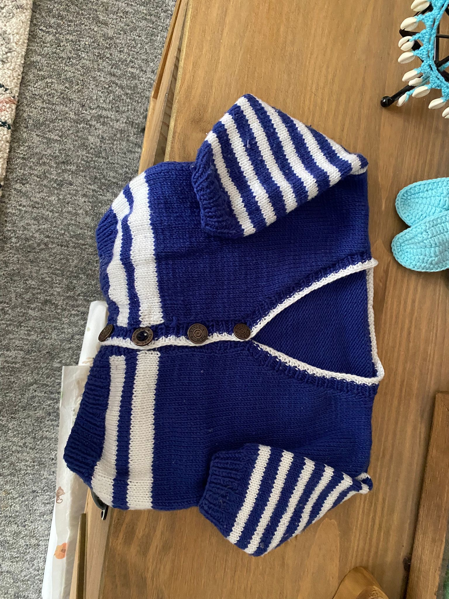 Homemade Baby Jumpers in England