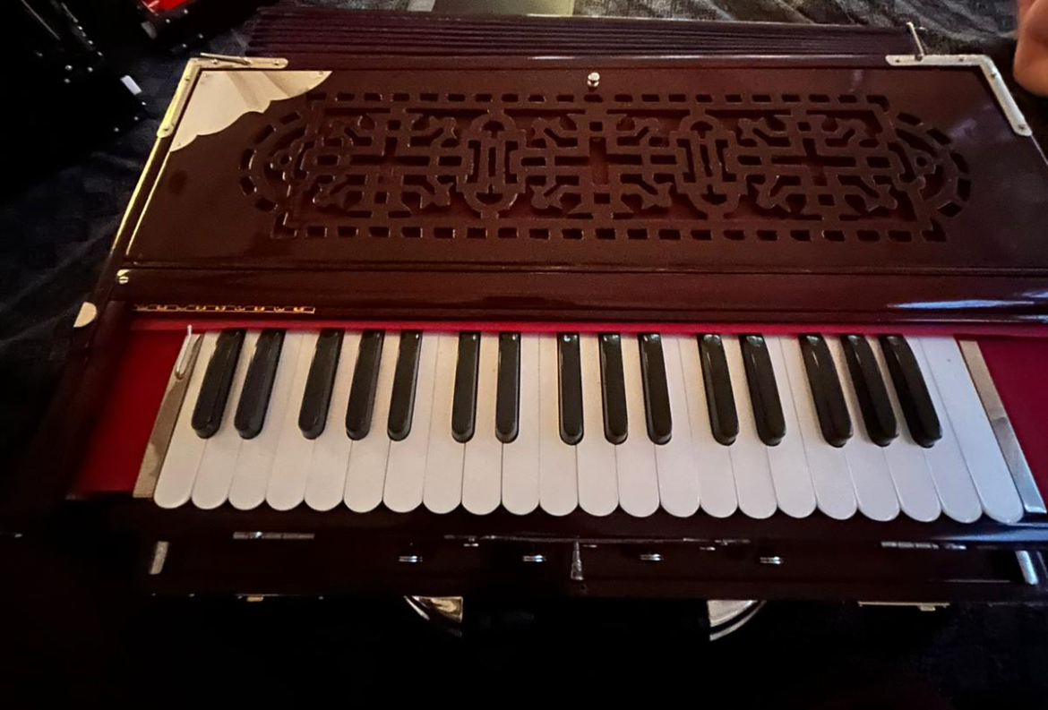 Harmonium in Crawley Temple