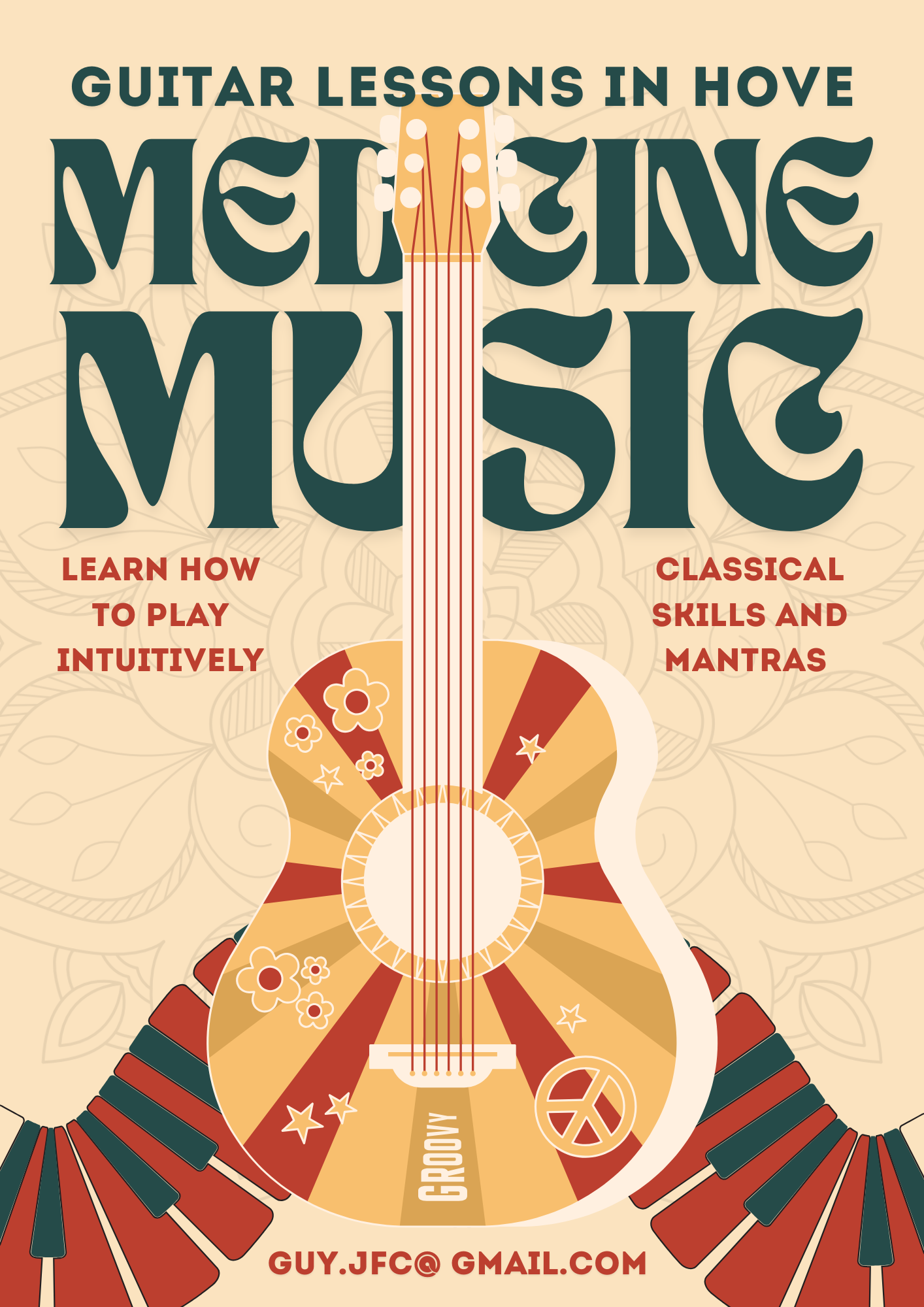 Flamenco Guitar Stumming in Hove