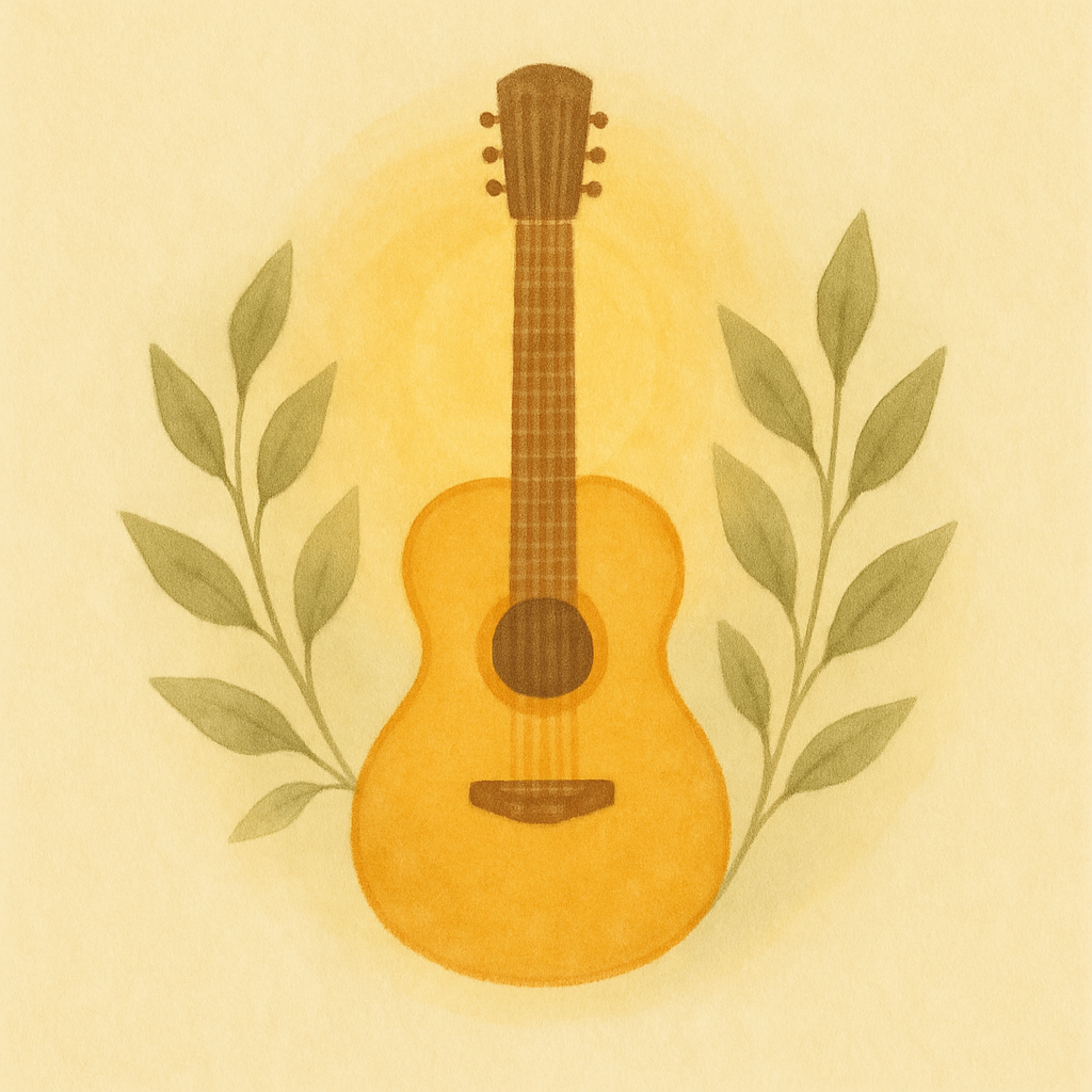 Medicine Guitar Workshop in Cornerstone Community Centre