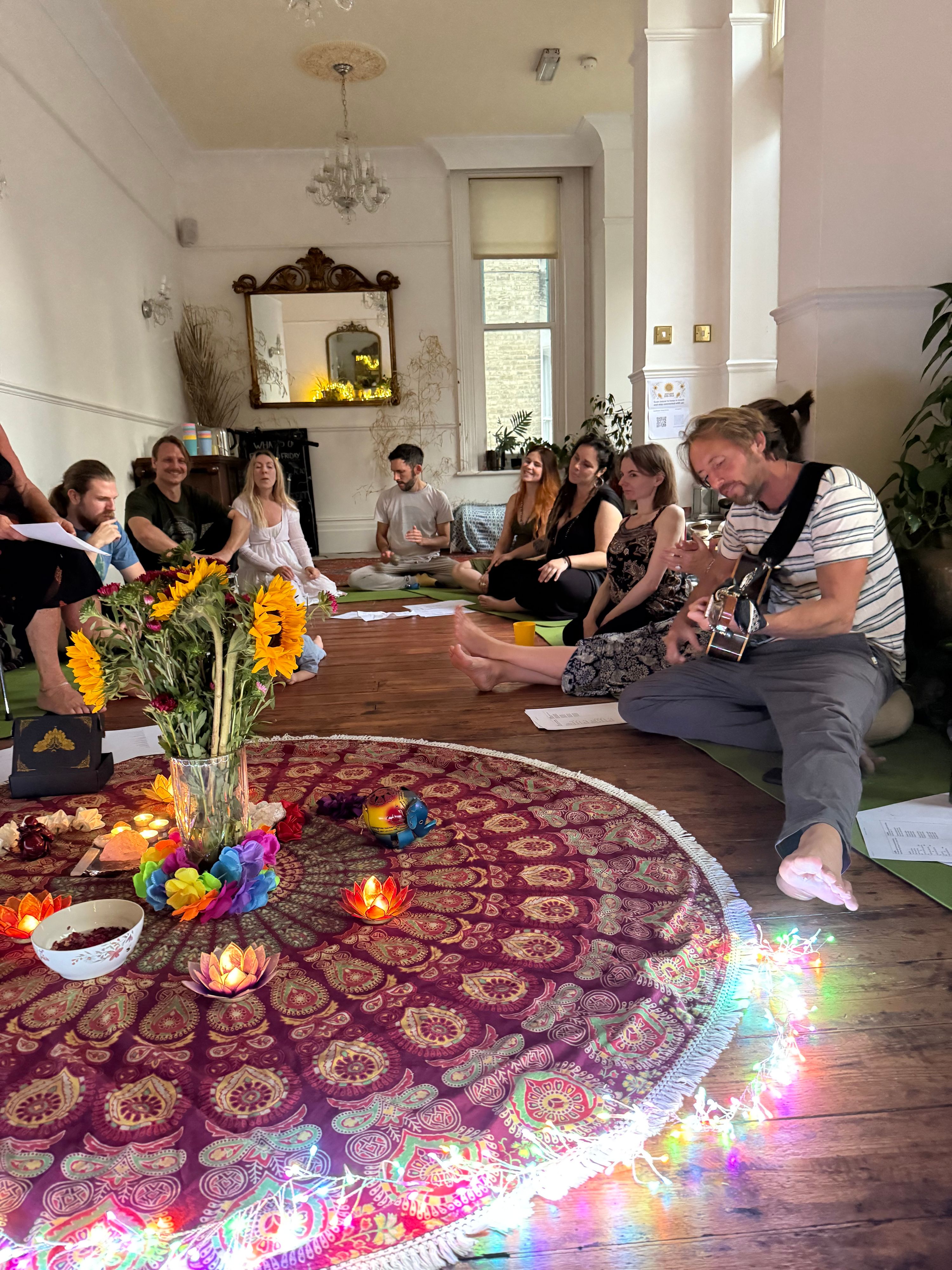 Sunday Kirtan and Song Circle in Fine Feather Wellness